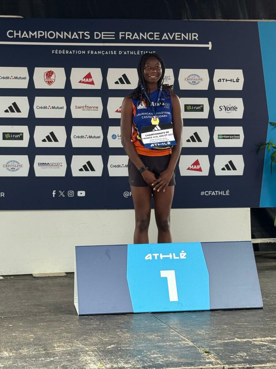 ETE 2025 LE LAC CHAMPION DE FRANCE ESPOIR EN LONGUEUR