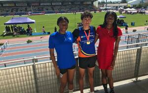 Manon Liehoun , 5eme place triple-saut U20

Nourredine Abbès, Champion de France 5000m marche, U18

Axelle Liehoun, 8eme place saut en longueur U23