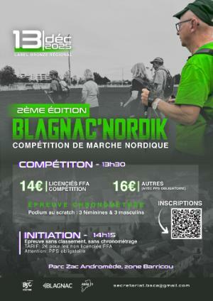 MARCHE NORDIQUE : Blagnac 13 déc 25