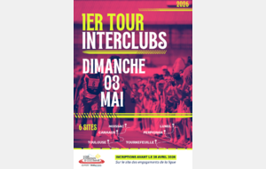 INTERCLUBS 1er tour  CA+- Perpignan