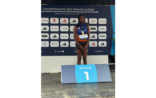 PODIUM EN OR POUR AXELLE LIEHOUN DU LAC